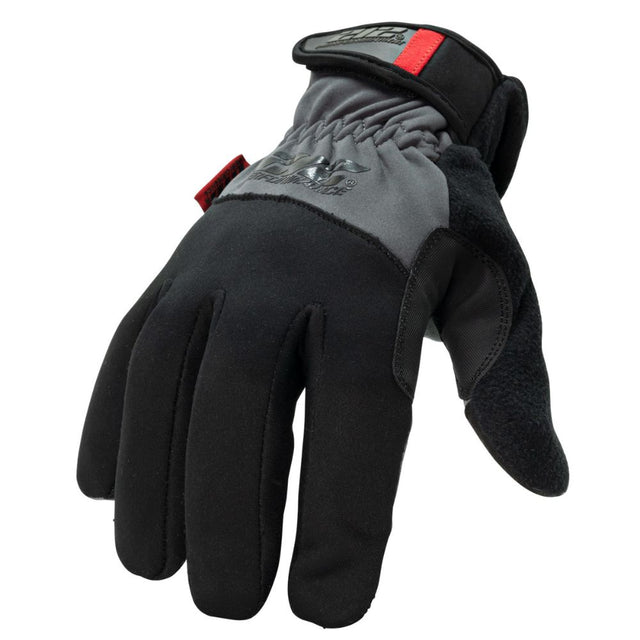 212 Performance TUNF-0608 Fleece Lined Tundra Touchscreen Screen Gloves, Small Gray