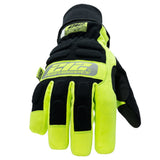 212 Performance TUNHWP-0508 Waterproof Fleece Lined Impact Protective Tundra Winter Work Gloves, Small Black - 2