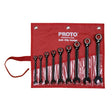 Proto JSCV-9S 9 Piece SAE Reverse Combination Ratcheting Spline Wrench Set