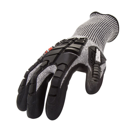 212 Performance AXIMPC5-06-010 AX360 Impact Cut 5 Gray Large Gloves