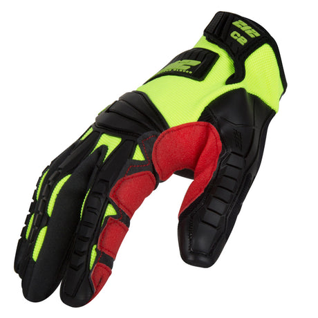 212 Performance IMPC2-88-008 Impact Cut 2 Super HiViz Small Gloves