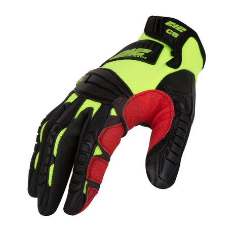 212 Performance IMPC5-88-013 Impact Cut 5 Super HiViz XXXL Gloves