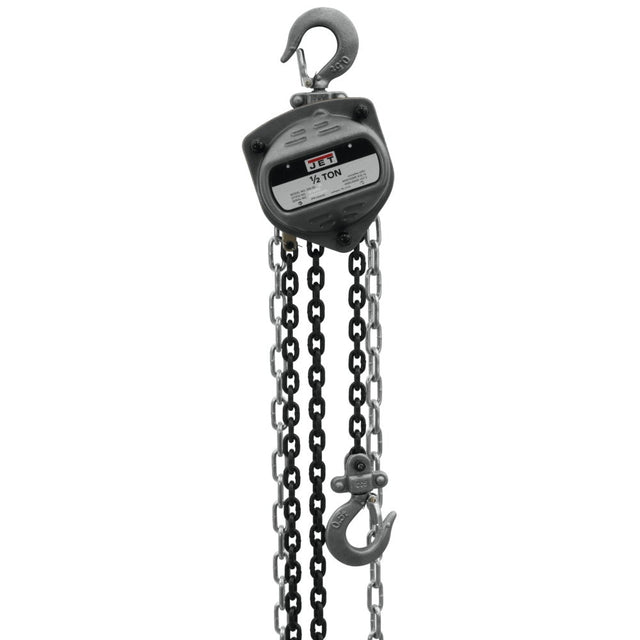 Jet JT9-101901 S90-050-15, 1/2-Ton Hand Chain Hoist With 15' Lift