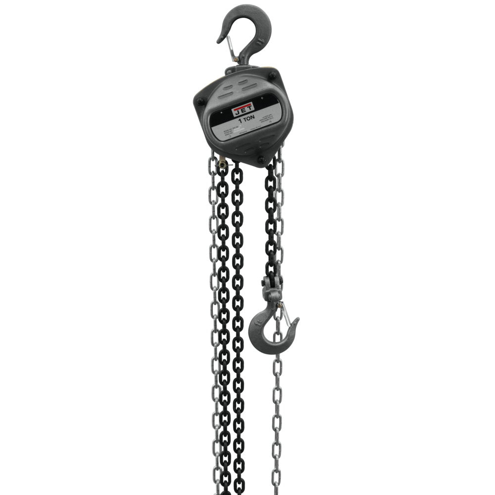 Jet JT9-101911 S90-100-15, 1-Ton Hand Chain Hoist With 15' Lift