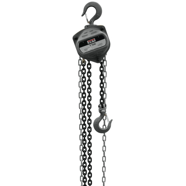 Jet JT9-101913 S90-100-30, 1-Ton Hand Chain Hoist With 30' Lift