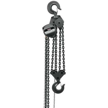 Jet JT9-101961 S90-1000-15, 10-Ton Hand Chain Hoist With 15' Lift