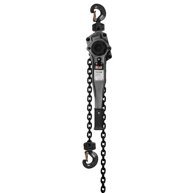 Jet JT9-287700 JLP-150A-5SH 1.5T Lever Hoist 5' Lift, Ship Hooks