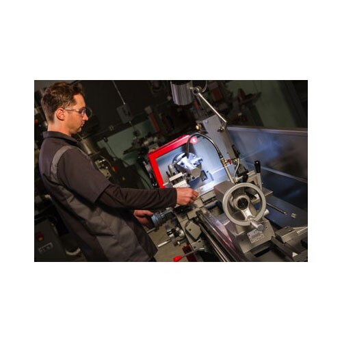 Jet JT9-311447 EVS Lathe w/ Acu-Rite 203 DRO, Taper Atchmt & Collet Closer - 18