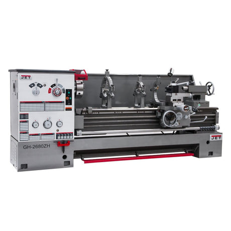 Jet JT9-321860 GH-2680ZH, 4-1/8" Spindle Bore Geared Head Lathe