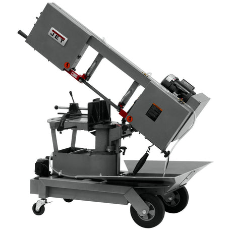 Jet JT9-424465 HVBS-10-DMWC Dual Miter Portable Bandsaw, 1HP 115V