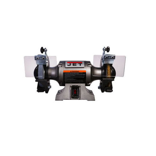 Jet JT9-577126 JBG-6W Shop Grinder with Grinding Wheel and Wire Wheel