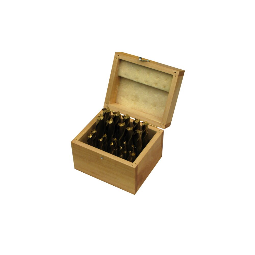 Jet JT9-650211 20 Piece Tin-Coated Single End Mill Set