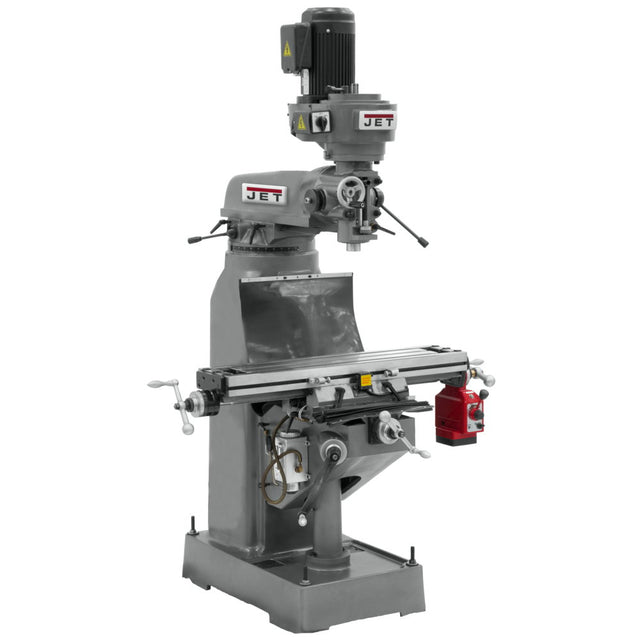 Jet JT9-690082 JTM-1 Step Pulley Milling Machine 230V 3PH