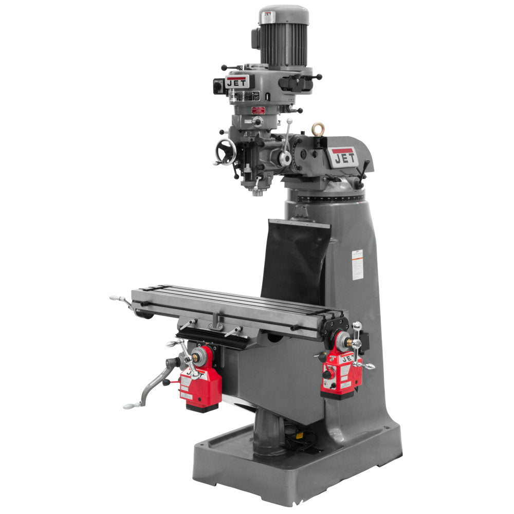 Jet JT9-690097 JTM-1 Mill With X and Y-Axis Powerfeeds