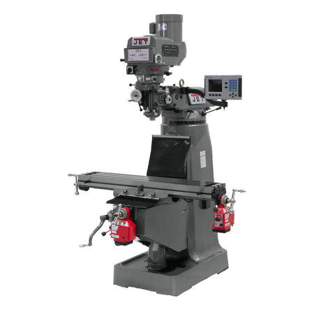 Jet JT9-690140 JTM-4VS Mill, 3-Axis ACU-RITE 200S DRO (Quill), X Y-Axis Powerfeed