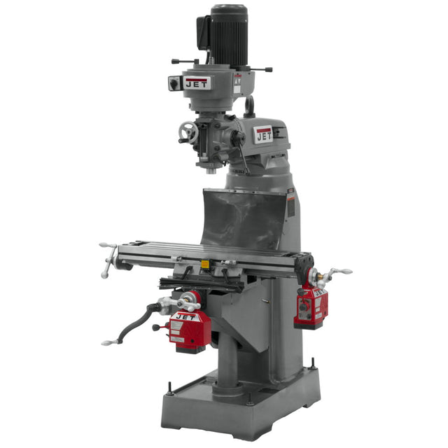 Jet JT9-690175 JVM-836-3 Mill With X and Y-Axis Powerfeeds