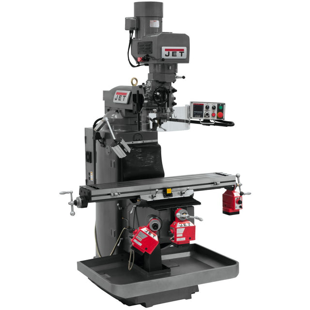 Jet JT9-690504 JTM-949EVS Mill With X, Y and Z-Axis Powerfeeds