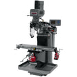 Jet JT9-690528 JTM-949EVS Mill With 3-Axis Knee, Acu-Rite 200S, X & Y Powerfeeds, Air Powered Draw Bar