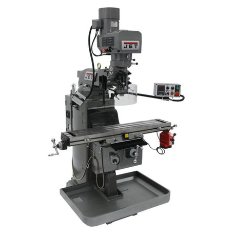 Jet JT9-690619 JTM-1050EVS2/230 Mill With Acu-Rite 200S DRO With X-Axis Powerfeed