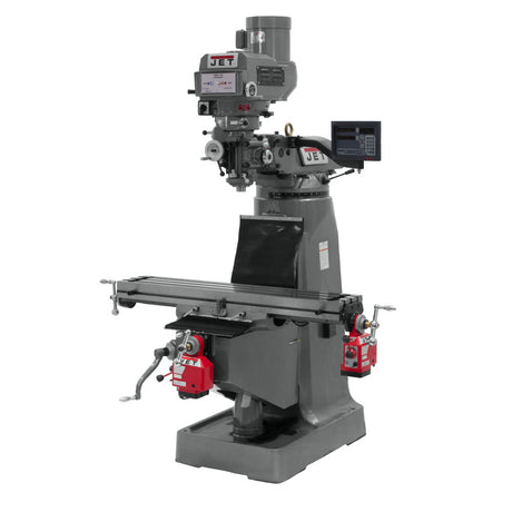 Jet JT9-691203 JTM-4VS Mill, 3-Axis Newall DP700 DRO (Quill), X Y-Axis Powerfeed