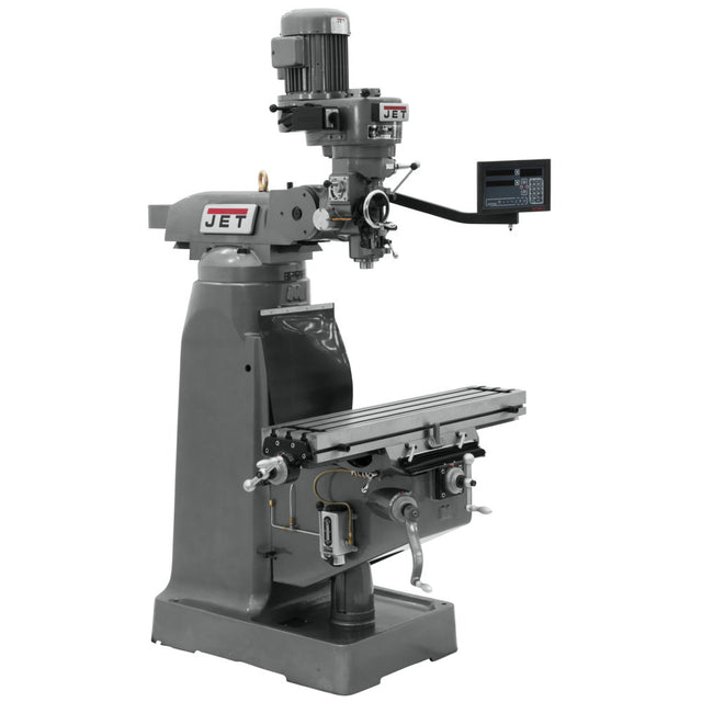 Jet JT9-691228 JVM-836-1 Mill With 3-Axis Newall DP700 DRO (Knee)