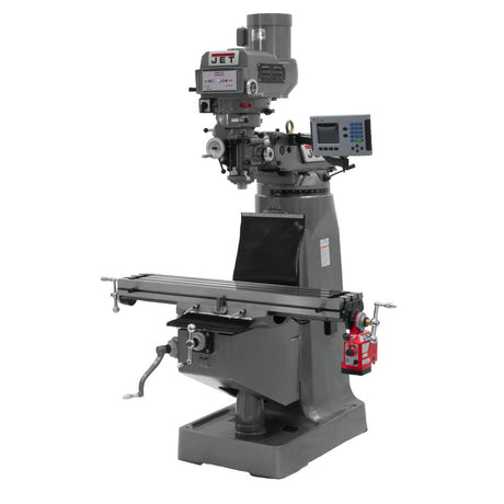 Jet JT9-691411 JTM-4VS-1 Mill, 3-Axis ACU-RITE 200S DRO (Knee) With X-Axis Powerfeed