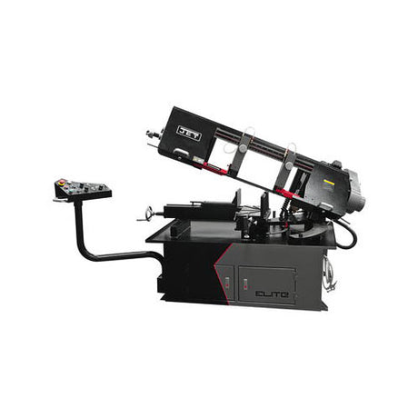 Jet Elite JT9-891080 EHB-1018VMH 10x18 Semi-Auto Var Spd Dual Miter Saw/Hydr Vise