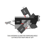 Jet Elite JT9-891080 EHB-1018VMH 10x18 Semi-Auto Var Spd Dual Miter Saw/Hydr Vise - 8