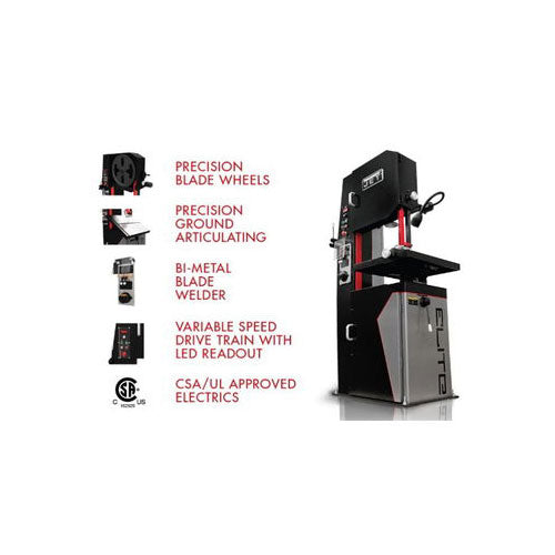 Jet Elite JT9-891100 EVBS-20, 20" Vertical Bandsaw - 4