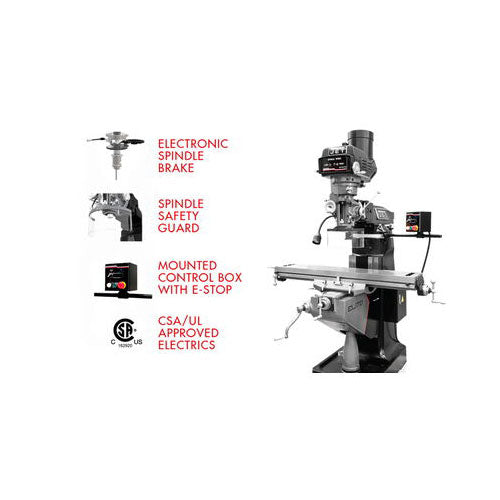 Jet Elite JT9-894040 ETM-949 Mill With 2-Axis ACU-RITE MILLPWR G2 CNC - 13