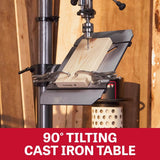 Jet JT1-2060 20 Inch Smart Drill Press with Touchscreen Control and 6 Inch Spindle Travel - 4