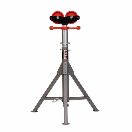 Jet JT1-2404 Folding Pipe Jack Stand w/Steel Rollers