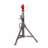 Jet JT1-2404 Folding Pipe Jack Stand w/Steel Rollers - 3