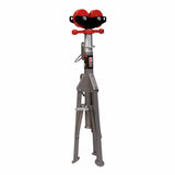 Jet JT1-2404 Folding Pipe Jack Stand w/Steel Rollers - 6