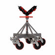 Jet JT1-2405 5 Leg Pipe Jack Stand w/Casters & Steel Rollers