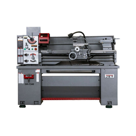 Jet JT1-3257 GH-1340 13x40 Gear Head Engine Lathe with Newall NMS300 DRO and Collet Closer