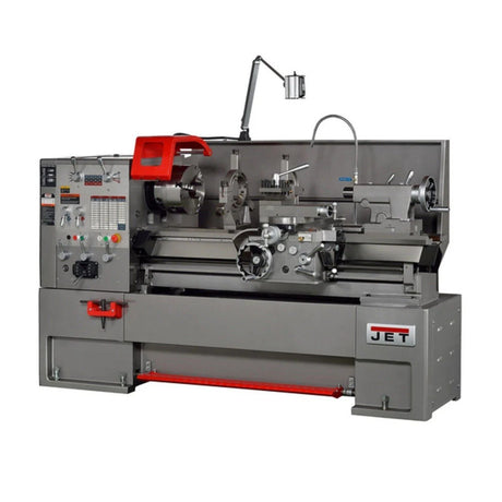 Jet GH-1860ZX 18" x 60" Large Spindle Bore Gear Head Lathe with Newall NMS800 DRO - 2