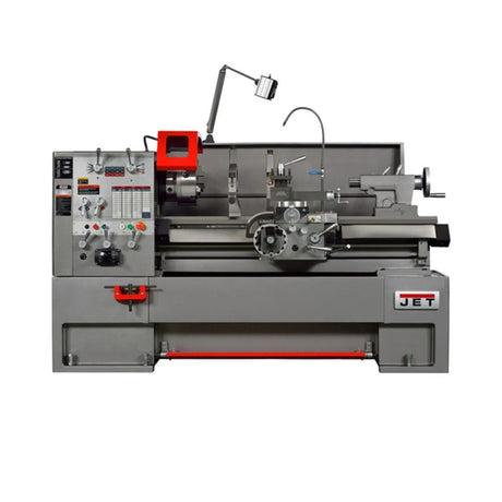 Jet JT1-3311 21" x 80" Large Spindle Bore Gear Head Lathe with Acu-Rite 203 DRO