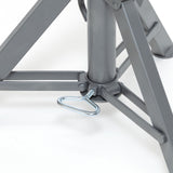 Jet JT1-3804 JPJ-LFD-V Low Folding Pipe Jack Stand with V Head 2500 lb Capacity  (1 Piece) - 5
