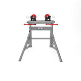 Jet JT1-3806 JPJ-APS-SR Folding Adjustable Pipe Roller Stand 5300 lb Capacity 32 to 46"