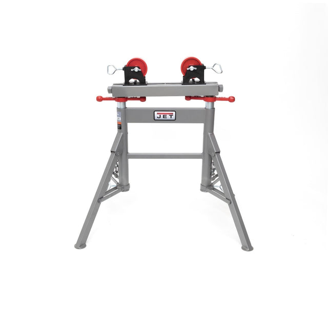 Jet JT1-3806 JPJ-APS-SR Folding Adjustable Pipe Roller Stand 5300 lb Capacity 32 to 46"
