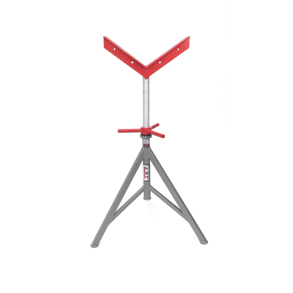 Jet JT1-3807 JPJ-BFX-V Big V Fixed Pipe Jack Stand 5000 lb Capacity Adjustable 34" to 45" - 3