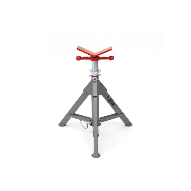 Jet JT1-3816 JPJ-LFD-V Low Folding Pipe Jack Stand with V Head 23" to 38" Adjustable