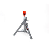 Jet JT1-3816 JPJ-LFD-V Low Folding Pipe Jack Stand with V Head 23" to 38" Adjustable - 2