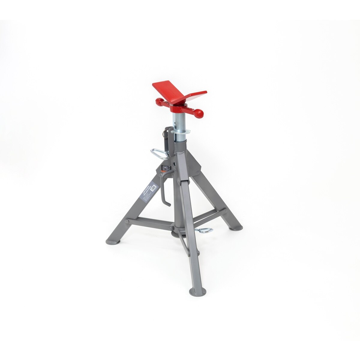 Jet JT1-3816 JPJ-LFD-V Low Folding Pipe Jack Stand with V Head 23" to 38" Adjustable - 3