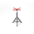 Jet JT1-3817 JPJ-LFX-V Low Fixed Pipe Jack Stand with 10 in V Head Adjustable 22 to 36"