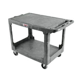 Jet JT9-141017 PUC-4425 44 x 25 in. Resin Flat Top Utility Cart with 500 lb Capacity