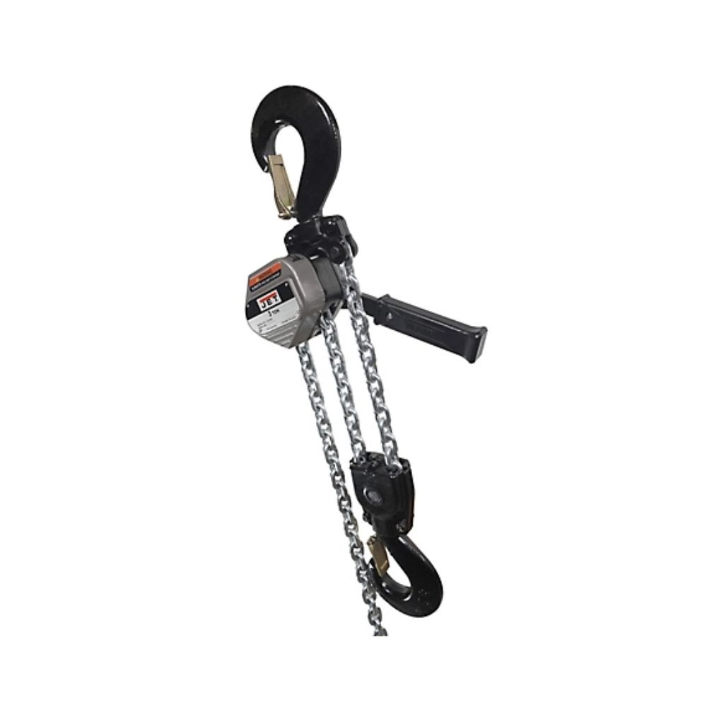 Jet JT9-375710 JLA-150-10SH, JLA Series 1-1/2 Ton Lever Hoist, 10' Lift & Shipyard Hooks