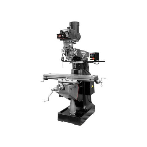 Jet Elite JT9-894364 EVS-949 Mill with 3-Axis Newall DP700 (Quill) DRO, XYZ-Axis