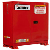 Crescent Jobox 1-757610 45 Gallon Combustible Self Closing Safety Cabinet - Red